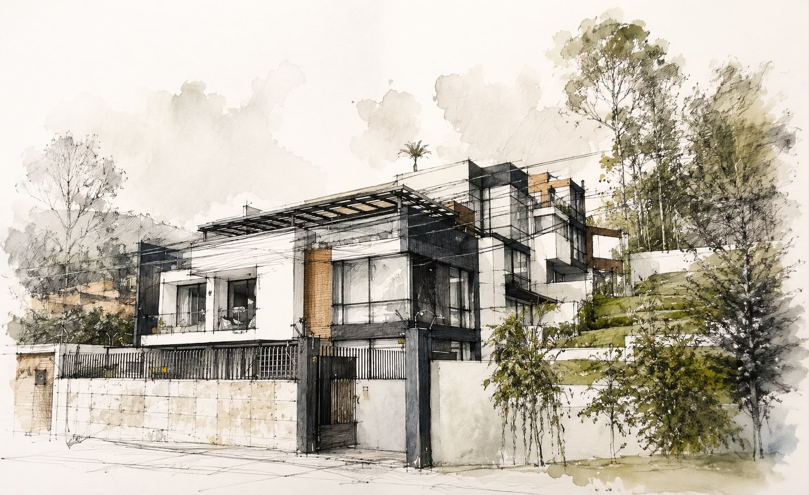 Edificio Terravista, obra del arquitecto Hugo Irigoyen en Cumbayá