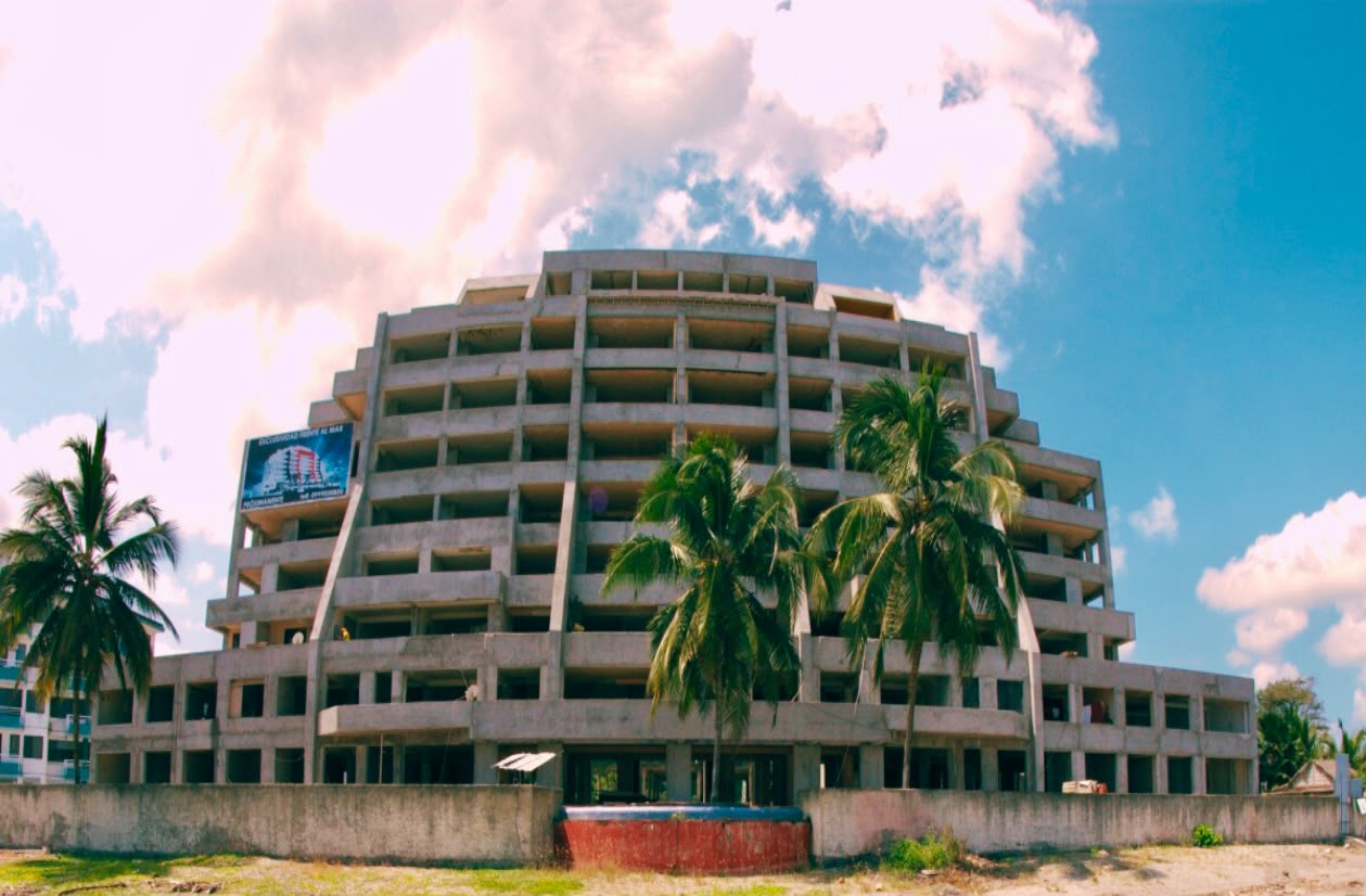 Estructura existente del Edificio Pontus antes de la remodelación